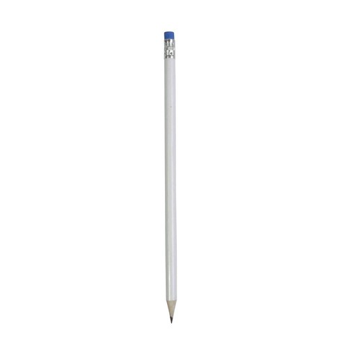 20x matita legno - bianco, con