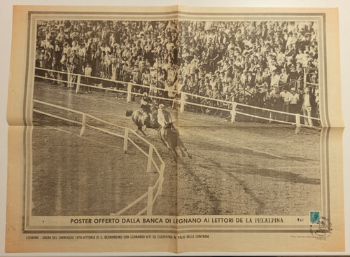 Giornale epoca palio di - epoca,