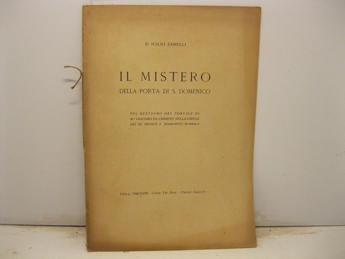 Zanelli mistero della - zanelli,, il