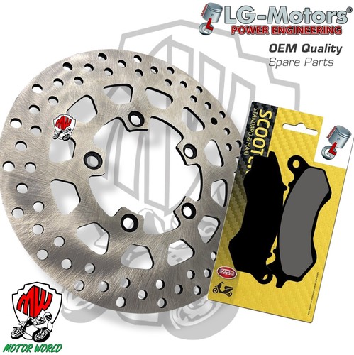 Kit disco freno anteriore - disco,