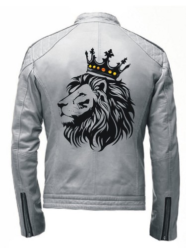 Giacca biker uomo fatta mano - fatta, a