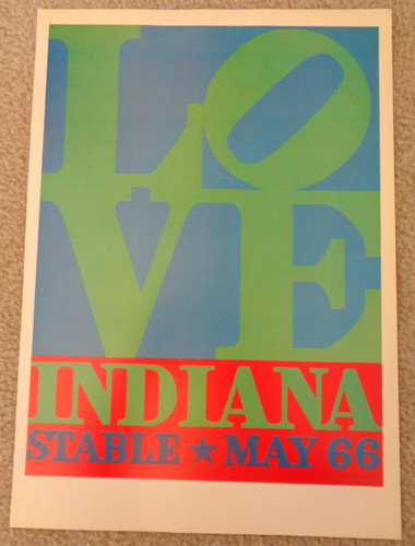 Robert indiana art - indiana, poster