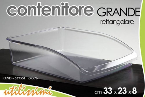 Contenitore vaschetta grande - contenitore,
