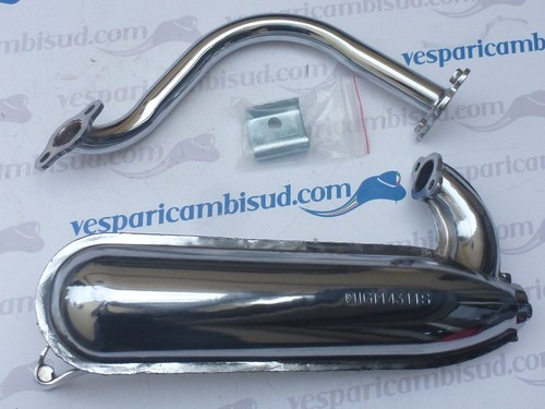 Marmitta cromata vespa - marmitta,
