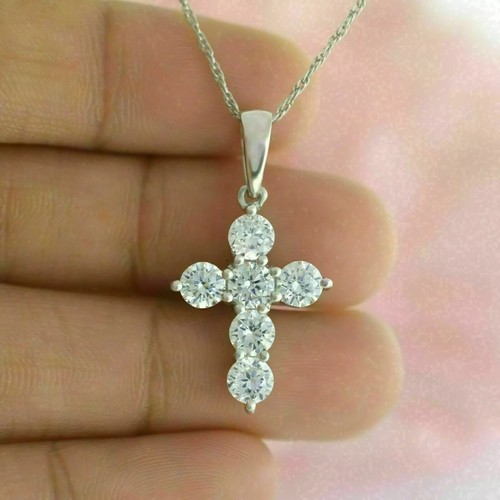 Collana donna ciondolo croce