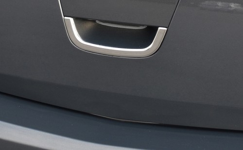 Chrome rear door handle cover - door,