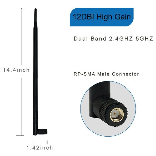 Rete ufficio 12dbi 4ghz 5ghz - rete,