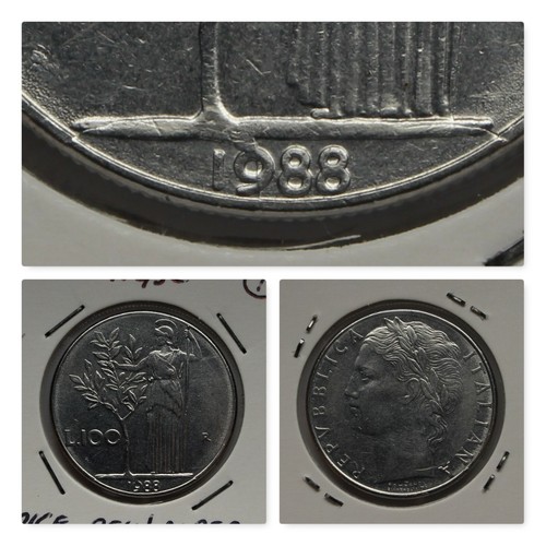 Errore conio 100 lire - errore,