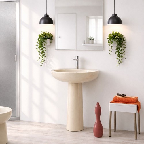 Lavabo ceramica 63 - lavabo,