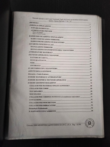 Manuale operativo corpo - manuale,