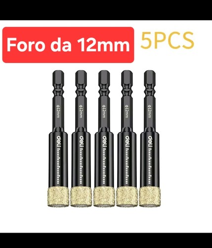 Punte foro 12mm trapano - punte,