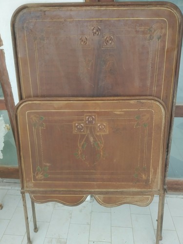 Letto antico ferro - in,