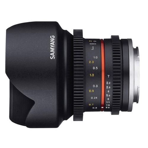 Samyang 12mm vdslr - samyang, t2.2