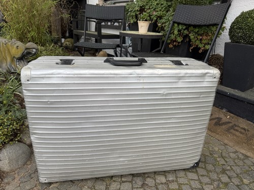 Rimowa valigia acciaio inox - rimowa,