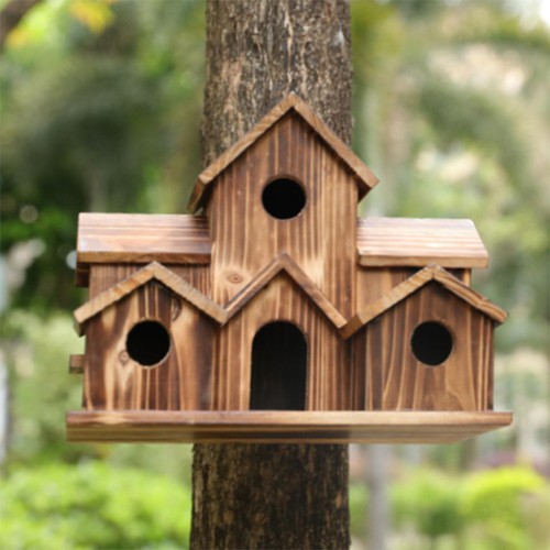 Casetta per uccelli legno - casetta,