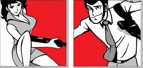 Quadro lupin margot - lupin,