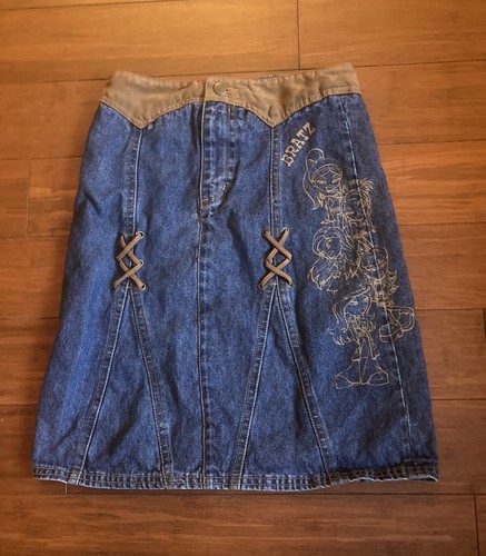 Bratz denim skirt size 8 - bratz,