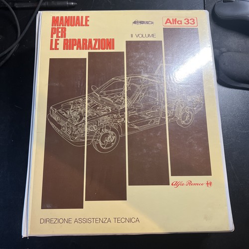 Manuale officina originale - manuale,