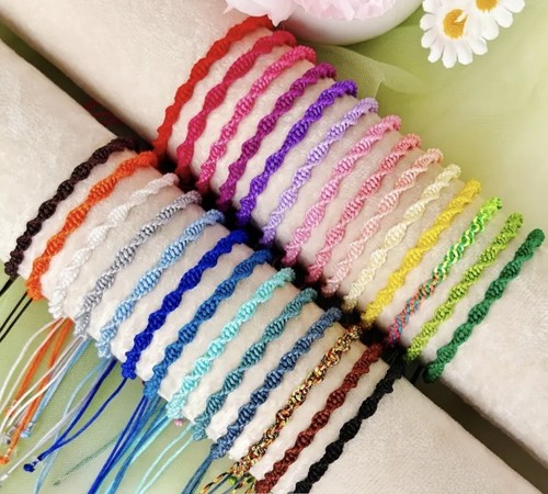 Bracciale corda portafortuna - bracciale,