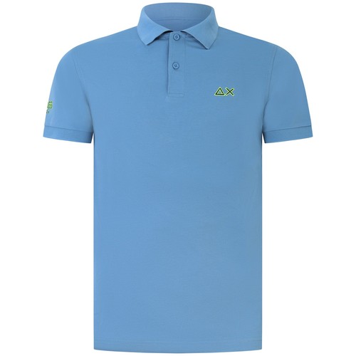 Sun68 polo celeste per uomo - -,