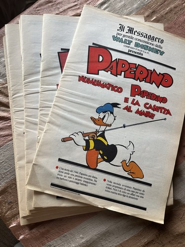 Lotto topolino paperino il - topolino,