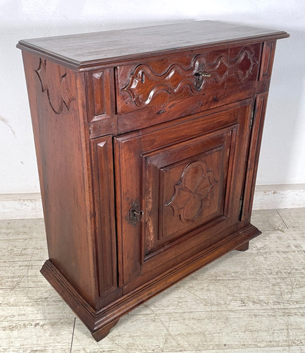 Antica credenza barocca legno - credenza,