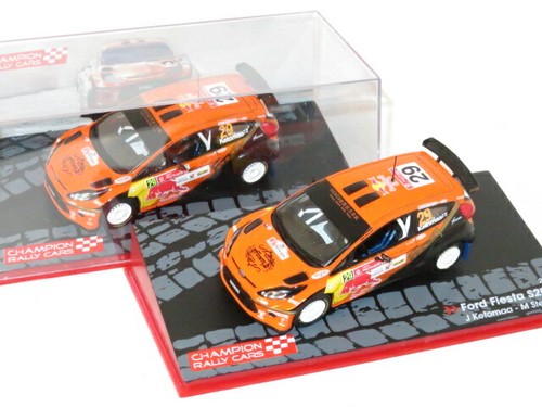Ford fiesta s2000 red - 1/43,