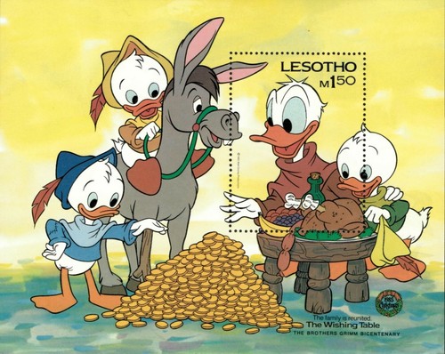 Lesotho 1985 disney - -,