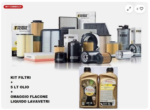 Kit tagliando filtri - filtri, olio