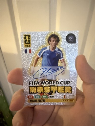 Michel platini auto panini - platini,