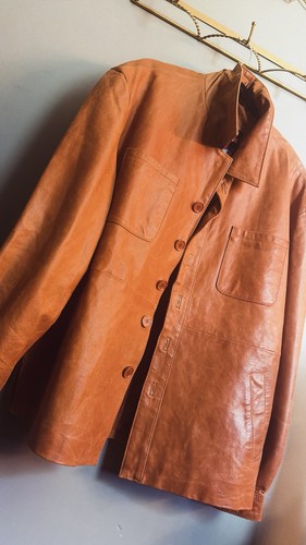 Giacca pelle cammello - in, di