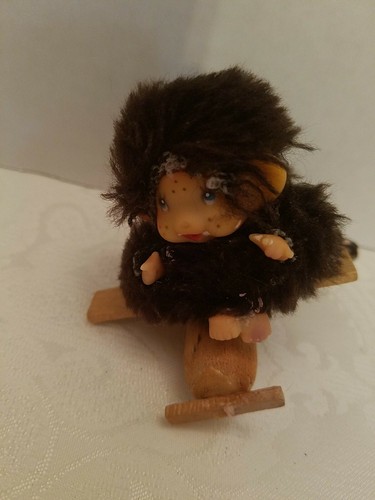 Vintage peluche bambola - peluche,