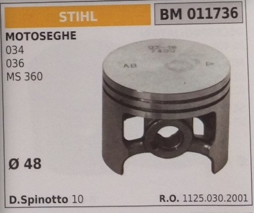 11250302001 pistone completo - 11250302001,