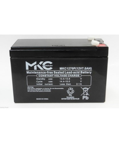 Batteria 12v 7ah mkc1270p - 12v, 7