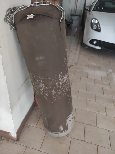 Sacco boxe con - sacco, catena