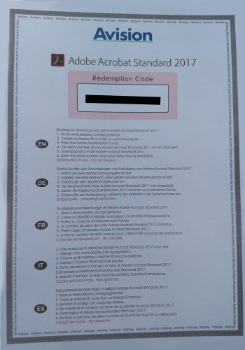 Adobe acrobat standard 2017 - standard,