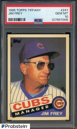 1985 topps tiffany 241 jim - tiffany, #241
