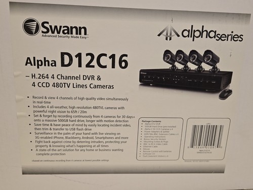 Telecamere swann alpha - alpha, d12c16