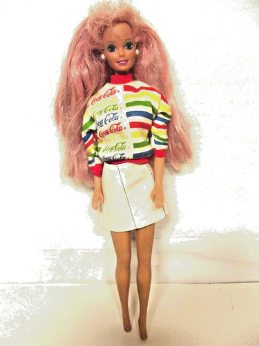 Bambola barbie coca cola - barbie,