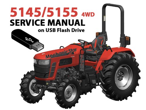 Mahindra 5145 5155 servizio - 5155,