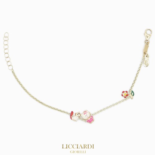 Bracciale bambina decori