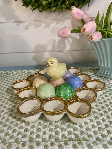 Portapiatti uovo pasqua - portapiatti,