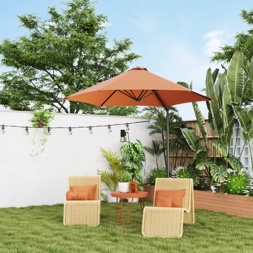 Outsunny ombrellone patio - ombrellone, da
