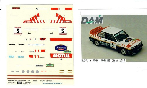 Bmw e30 motul bernard - bmw,