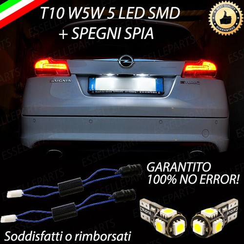 Coppia luci targa - 5, led