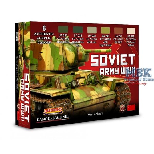 Lifecolor cs23 ww2 set - lifecolor, di