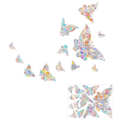 Adesivi farfalla - 3d,