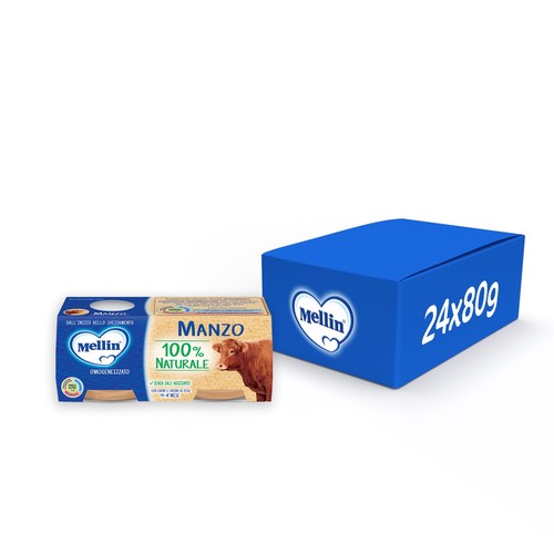 Mellin omogeneizzato manzo - mellin, di