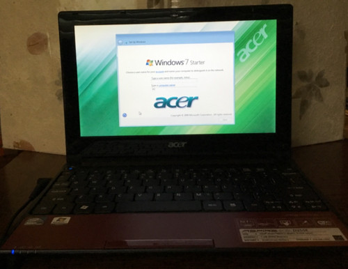 Acer aspire one d255e intel - one,