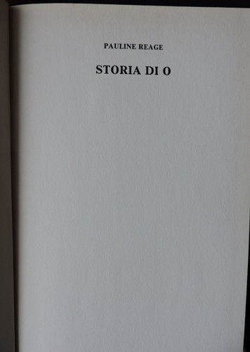 Pauline reage storia o - reage:storia,